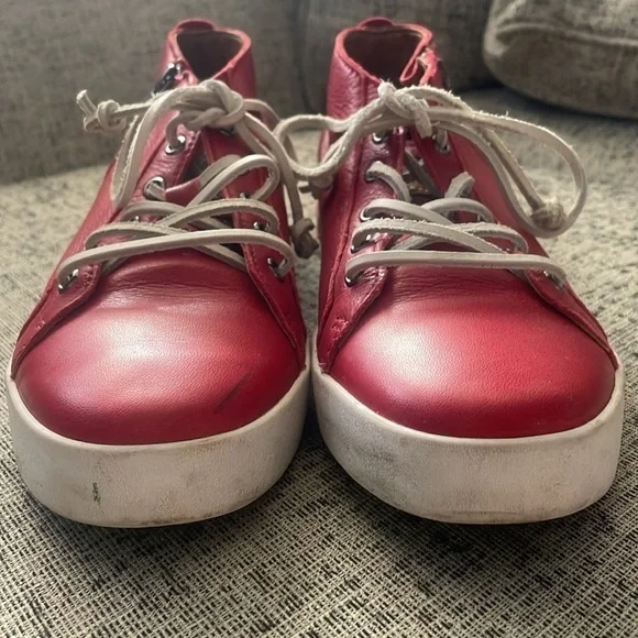 Blackstone Red Claret Sneaker Size 38 - Picture 4 of 11